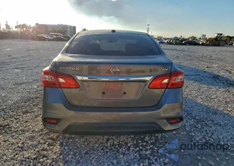 2018 Nissan Sentra S из США, поврежденный, VIN 3N1AB7AP3JL621663